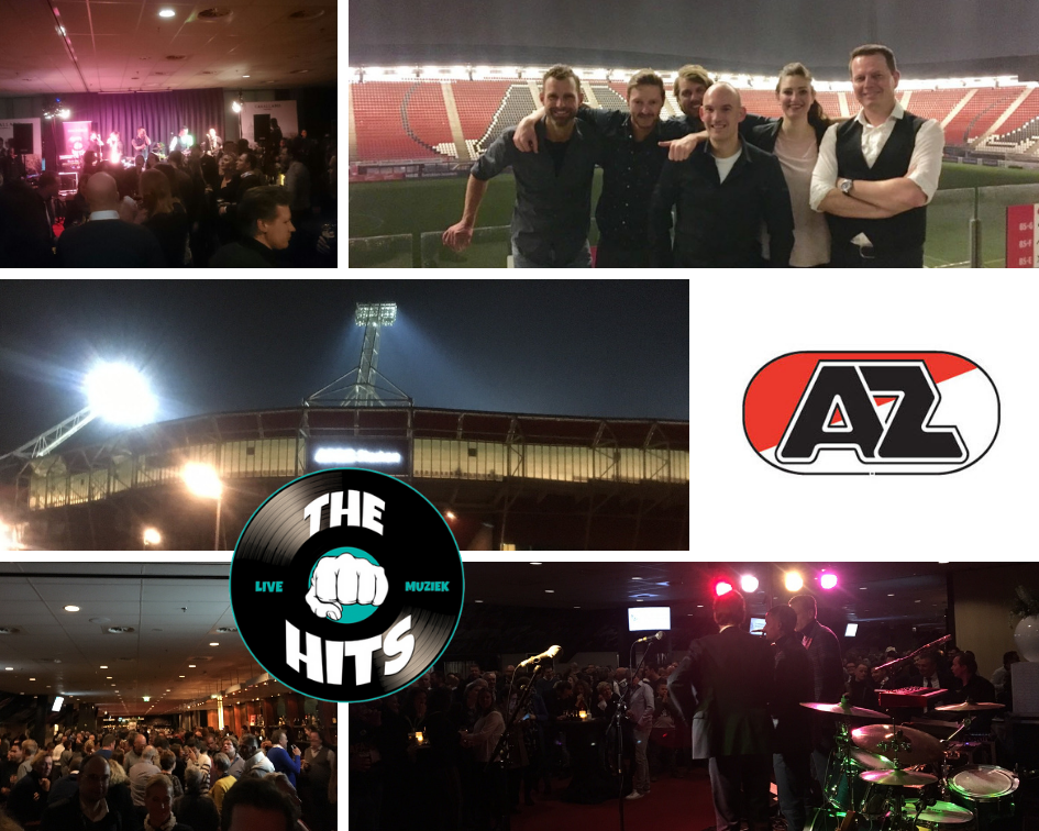 Coverband The Hits - AZ-VVV afterparty AFAS Stadion Alkmaar