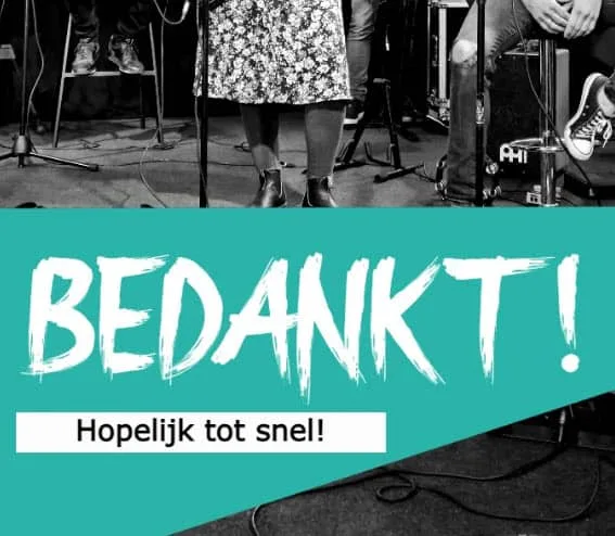 Bedankt dat je ons (gewoon) weer boekt!