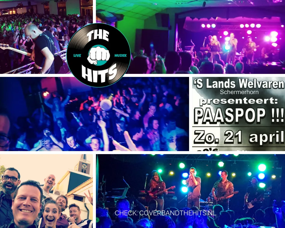 Paaspop 2019 Schermerhorn met Coverband The Hits
