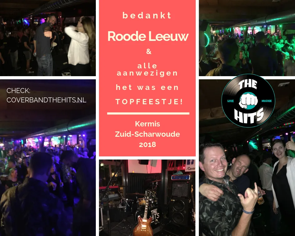 Kermis Zuid-Scharwoude te Noord-Holland - Coverband The Hits