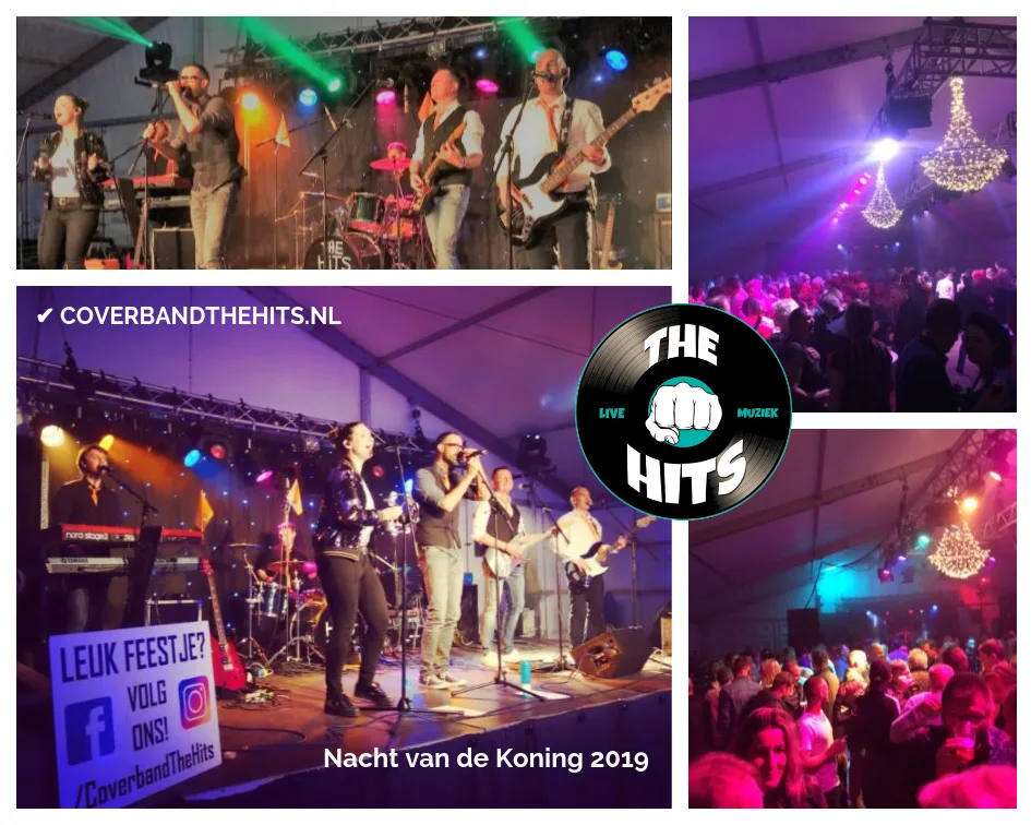 Tentfeest Nacht van de Koning 2019 - Coverband The Hits