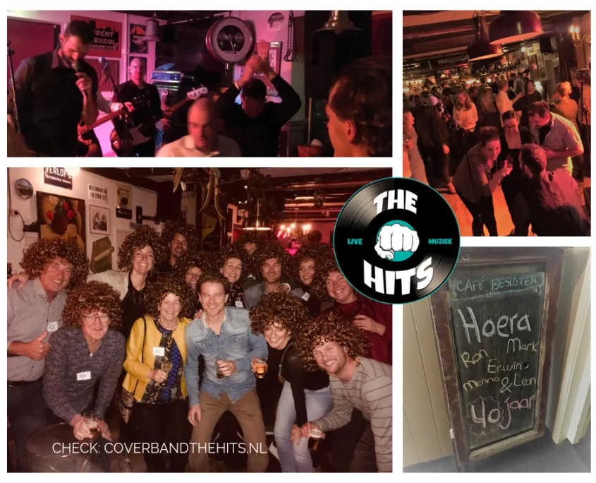 Verjaardag en coverband nodig? Huur The Hits in - Noord-Holland