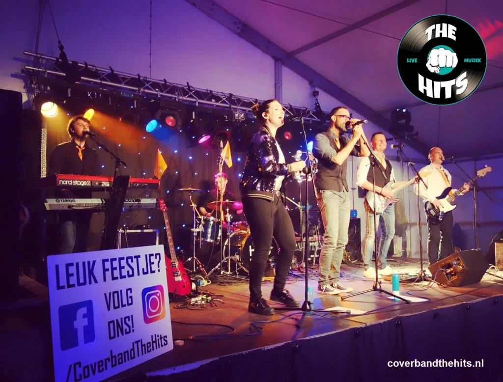 Coverband The Hits ook op jouw feest of festival?