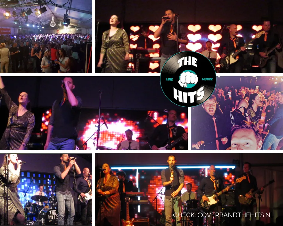 Koningsnacht Coverband The Hits feesttent Broek op Langedijk
