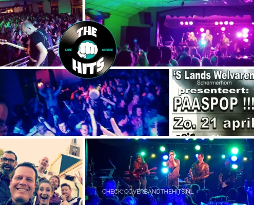 Paaspop 2019 Schermerhorn met Coverband The Hits