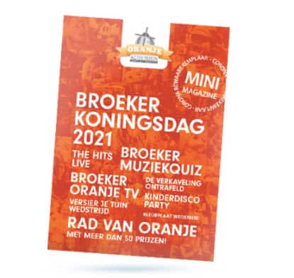 Broeker Koningsdag 2021 met Coverband The Hits